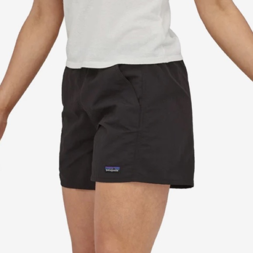 Black Patagonia Baggies 5 inch Shorts - Picture 2 of 9